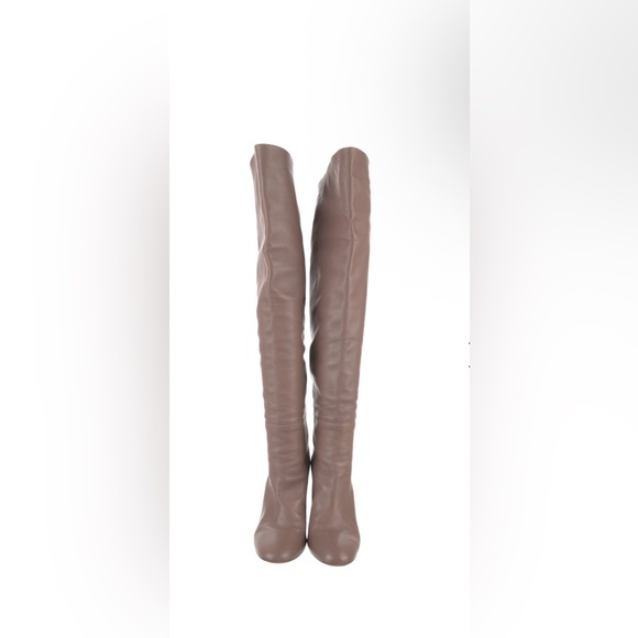 Stuart Weitzman Brown Over the Knee Boots 9 - Picture 2 of 4
